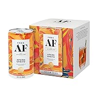 Vista 1 de AF Drinks Apero Spritz sin alcohol Cócteles espumosos alternativos al alcohol con calidez botánica AFTERGLOW Sin gluten, bajas en calorías
