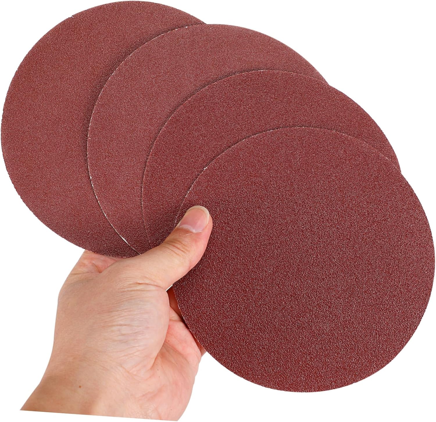 100pcs Coarse Grinding Disc Sanding Pads Sandpaper for Sander 80 Grit Wet Dry