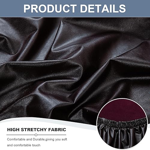 Vista 74 de Eco-Ancheng Funda para silla de comedor, funda extraíble para protección de banco, asiento y silla, sala de estar y cocina A1