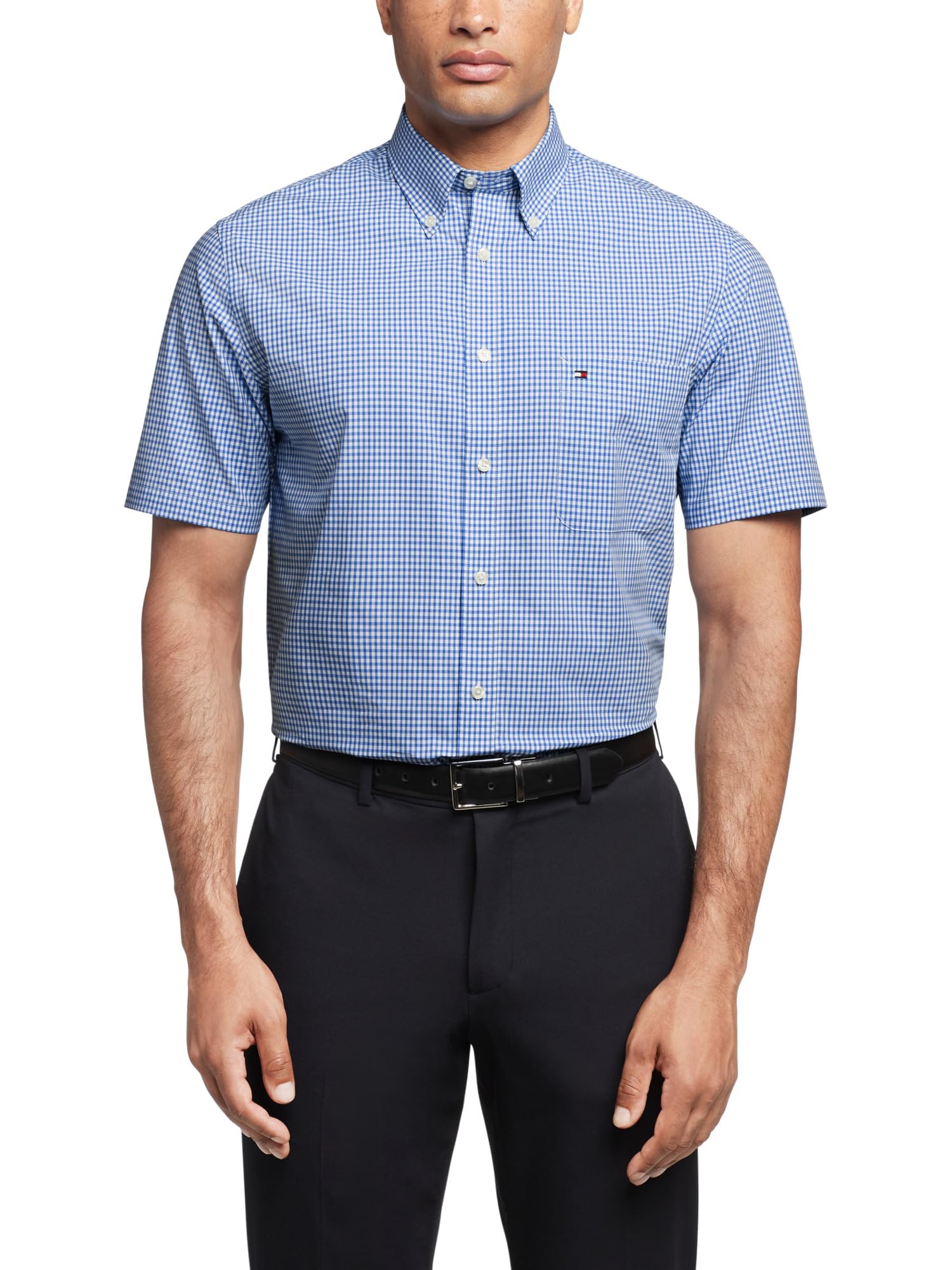 

                                                    Tommy Hilfiger Men's Short Sleeve Button-Down Shir