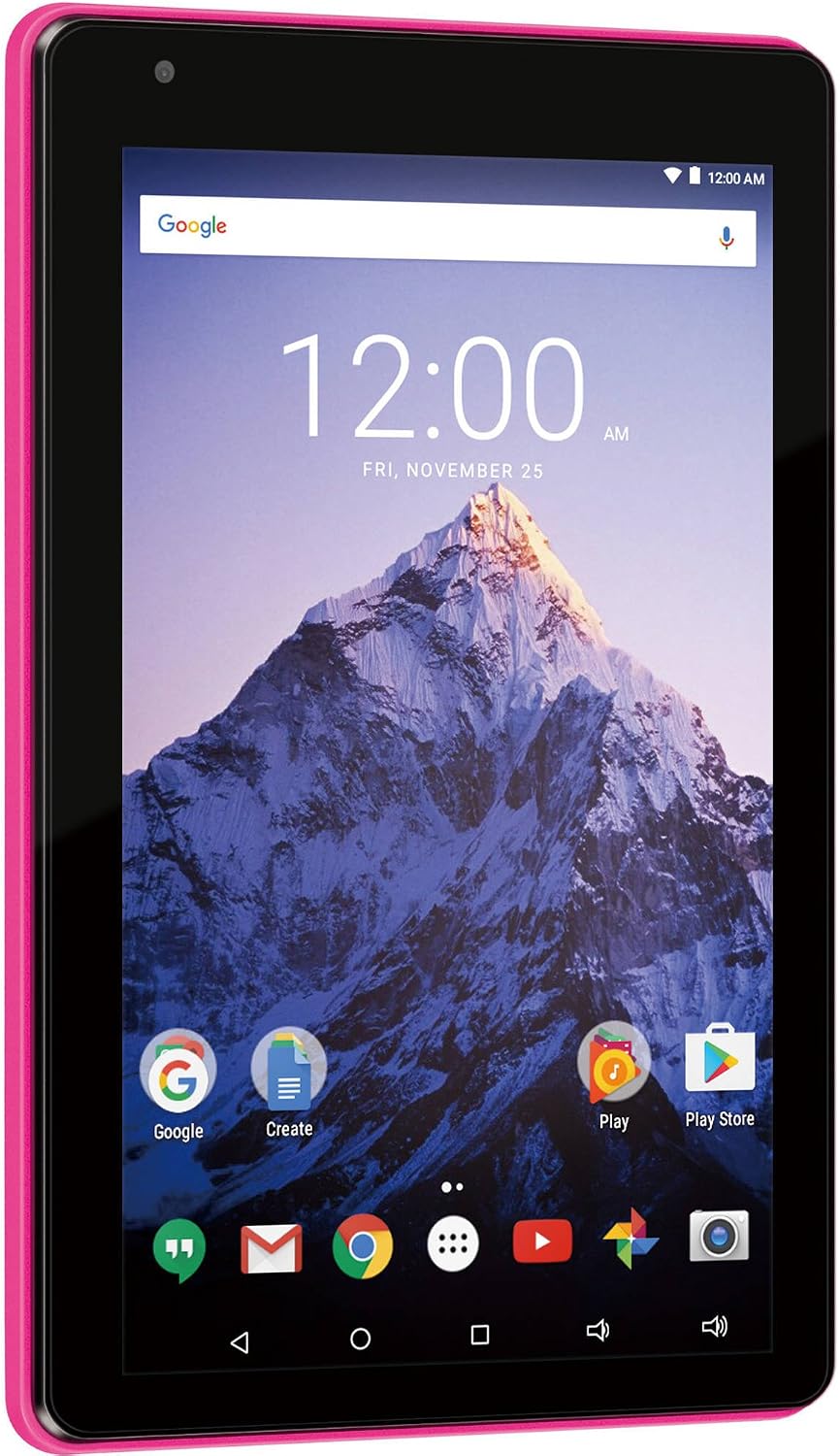 RCA 7 Voyager 1.3GHz 4Core 16G Android 5 Bluetooth 4 with Keyboard RCT6773W42B (Pink)