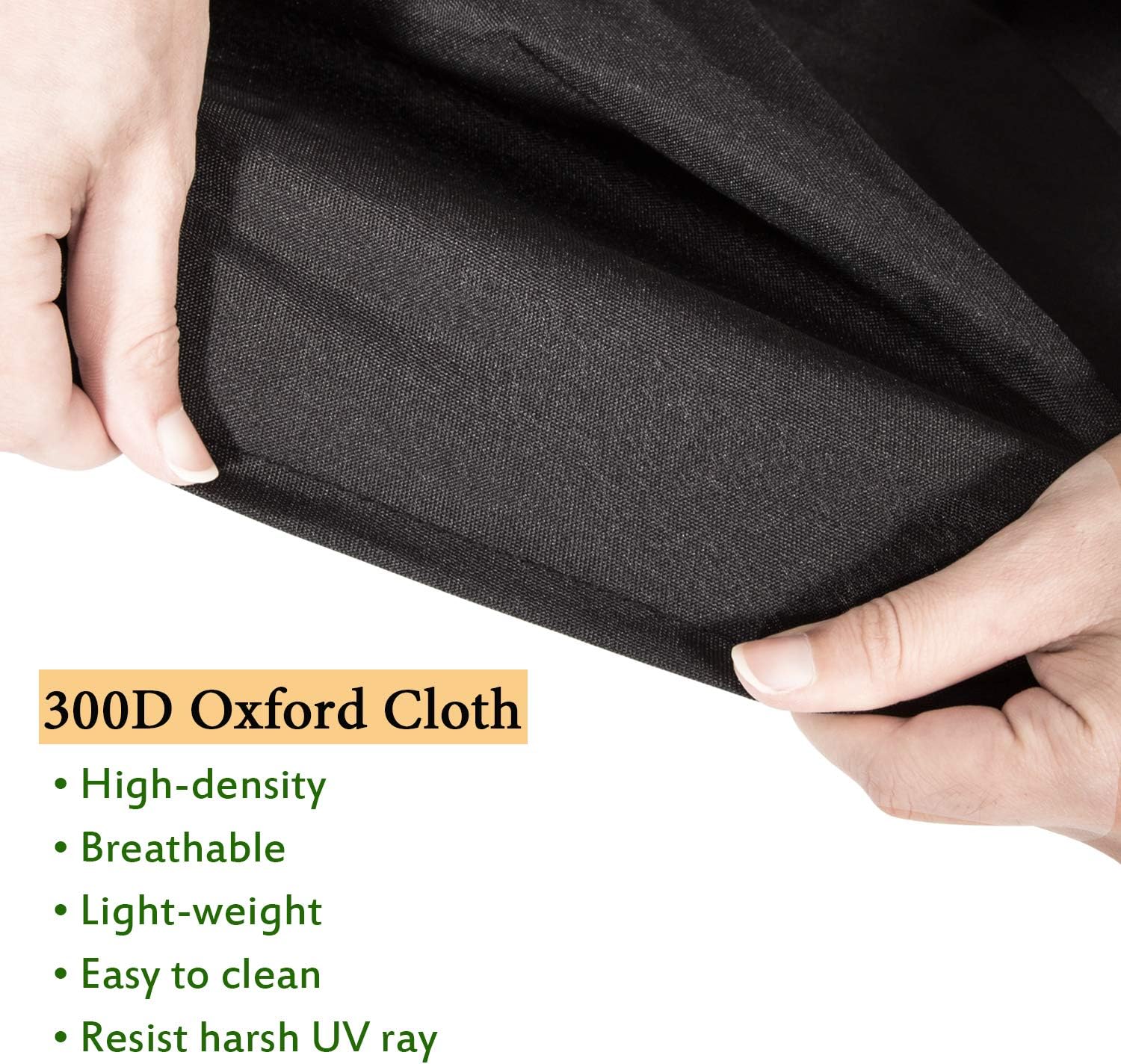 Cab Cover Black Car Cover 82215370 for 2007-2018 Jeep Wrangler JK JKU 4 Door All Weather Sun Snow Dust Protection