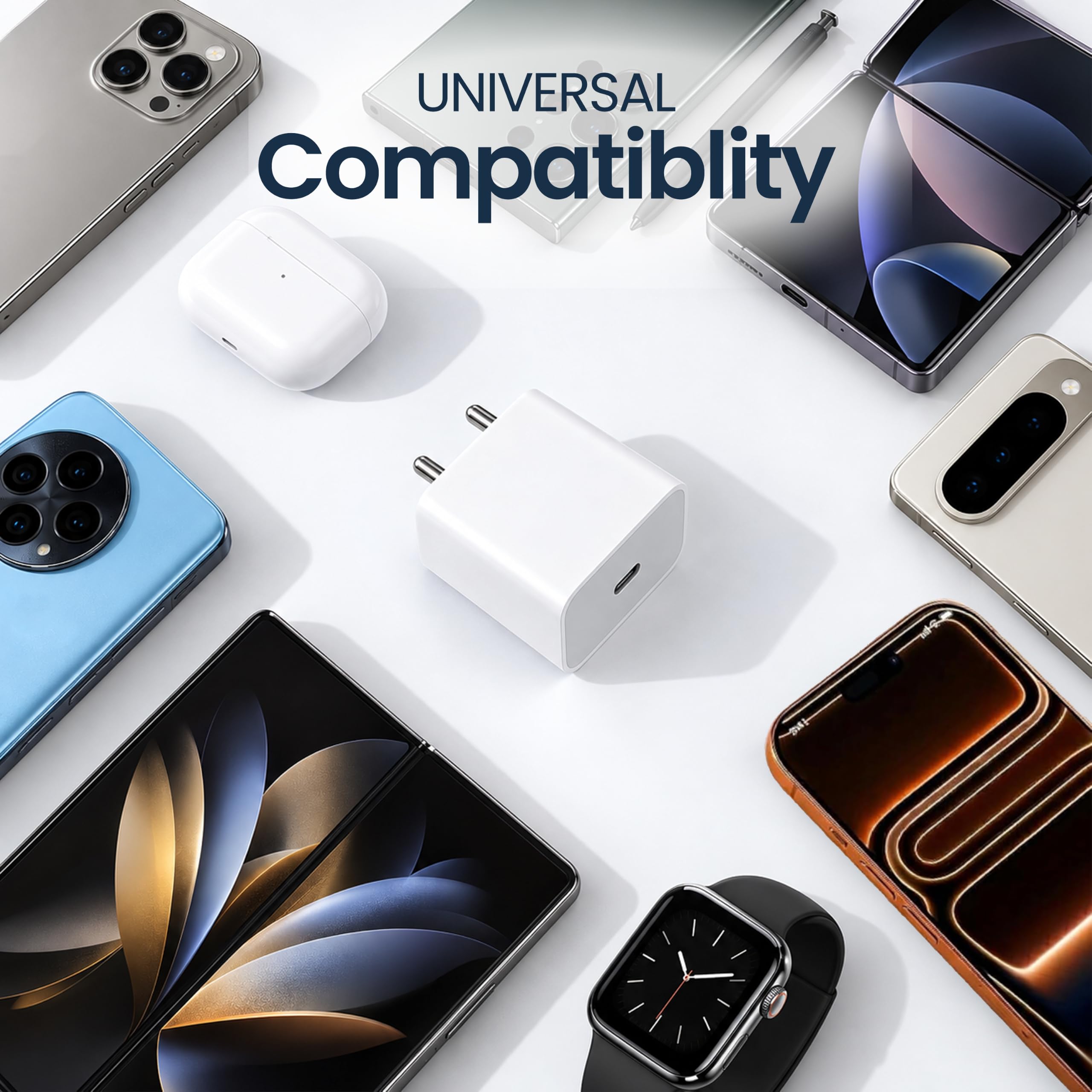 20W MFi-Certified Fast Charger with Type-C to Type-C Braided Cable Compatible for iPhone 18 pro/17/16/15 and iPad Series — Amazon image 6