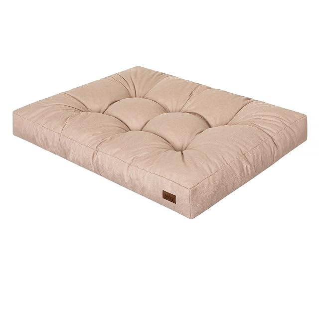 DOGGY Cama para perros, rectangular, colchón para perros, sofá para perros, cojín mediano, cesta, mascota…