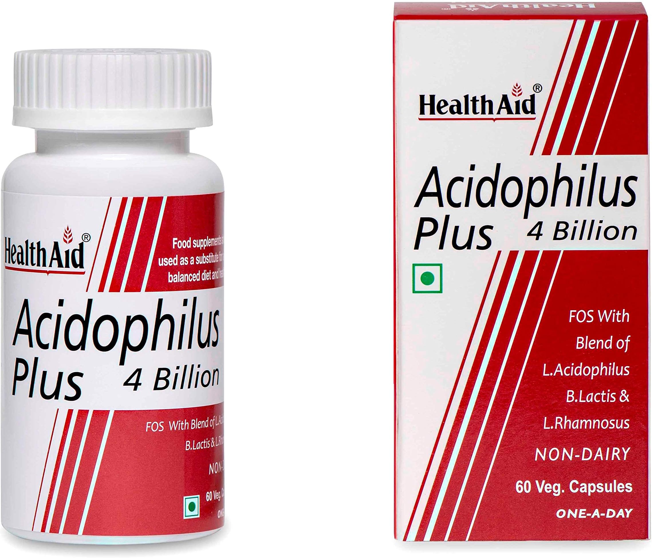 Healthaid Acidophilus Plus 4 Billion - 60 Capsules