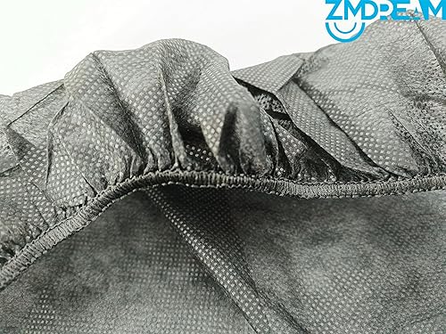 Miniatura 3 de Paquete de 75 fundas desechables para reposacabezas de masaje, fundas para reposacabezas de cara, color negro