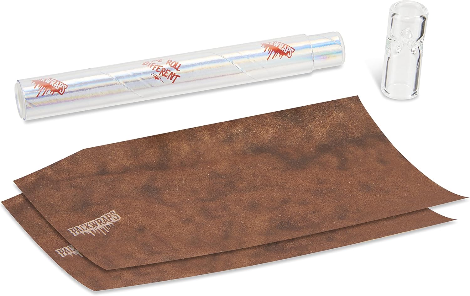 Packwraps x Twisted flavored Wraps – 2 Packs of 2 Wraps With 12mm Glass Filter Tip – All in One Flavored Wrap Kit - Sweet : Health & Household