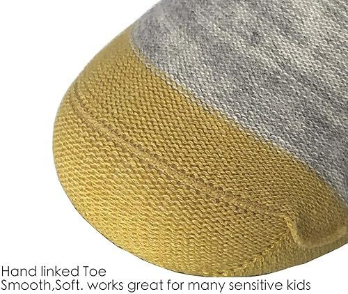 Miniatura 2 de Hzcojulo Calcetines de algodón atléticos de corte bajo para niños y niñas, talla de 1 a 15 años, 12 pares