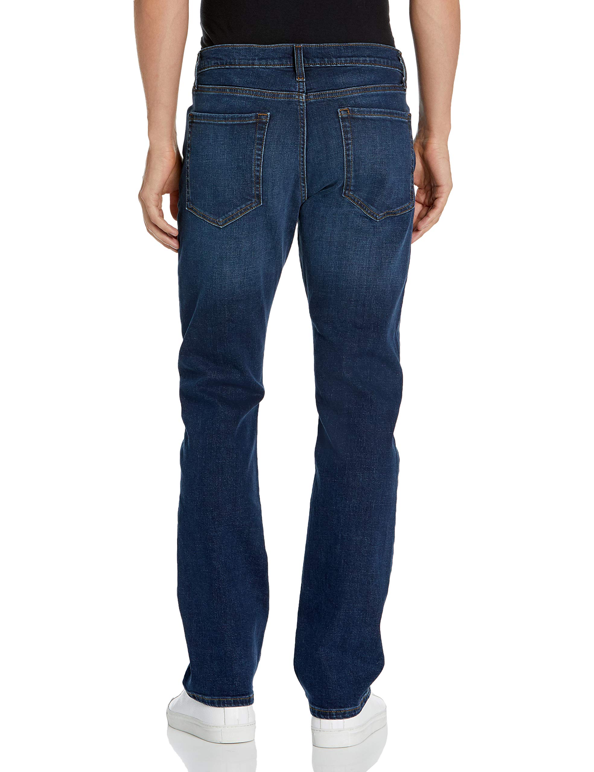 Amazon Essentials Jeans Slim Fit Elasticizzati, Bootcut - colori fuori produzione Uomo