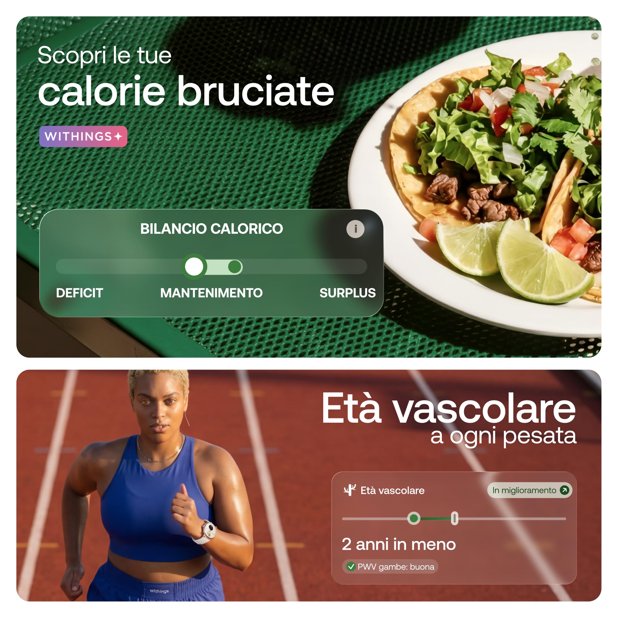 Withings BodyFit | Bilancia Corporea 8 Elettrodi, ECG, 40+ Parametri