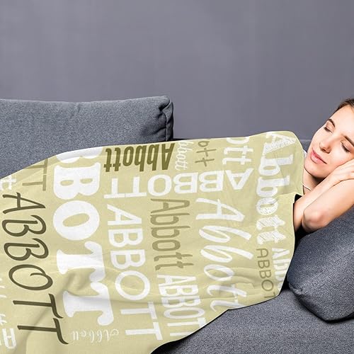 Miniatura 77 de Mantas de monograma personalizadas con nombres, manta personalizada para bebés niñas, manta de envolver con inicial, regalos personalizados