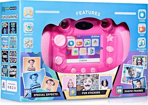 Miniatura 7 de Cámara PlayZoom Snapcam Duo, cámara, video, juegos educativos Stem, diseño duradero, regalo de cumpleaños para niño