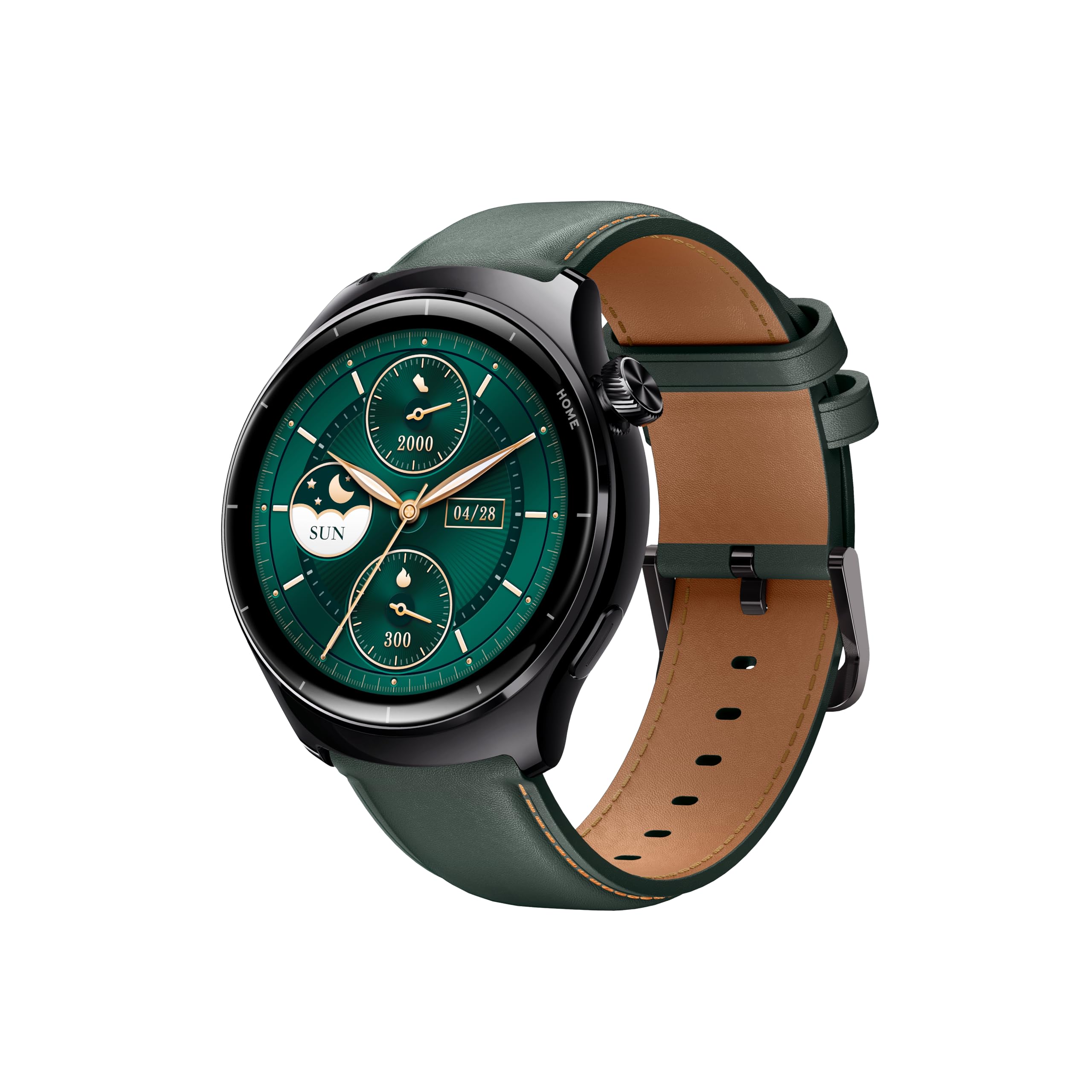 Mibro Montre intelligente Lite 3 Pro, écran AMOLED de 1,35", capteur de mouvement 10 axes, appel Bluetooth, GPS, étanche à 5 ATM, autonomie de la batterie de 15 jours, montre intelligente, vert