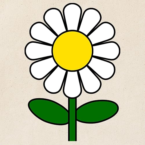 Vista 55 de CafePress Daisies - Bolsa de lona natural, estilo victoriano, vintage, reutilizable, bolsa de compras