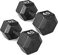 Vista 55 de CAP Barbell Mancuerna hexagonal de hierro fundido Múltiples opciones