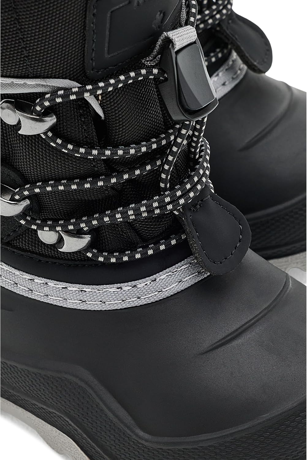 Kamik Lukeez Kids Waterproof Insulated Winter Snow Boots with Fleece Lining Hook and Loop Closure Temperature Rated to -40°F