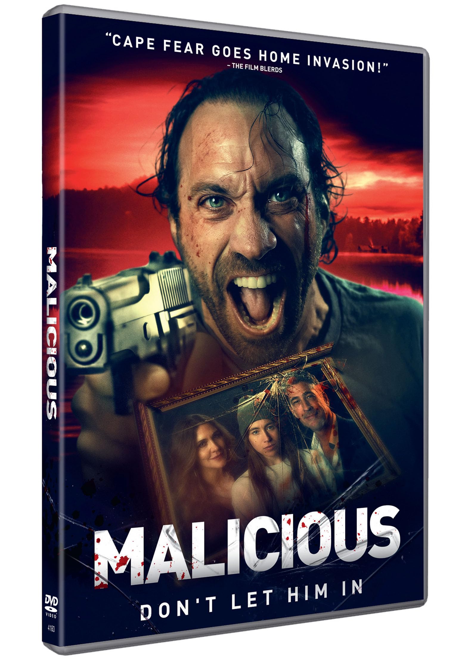 Película Malicious en DVD edición importada de USA para coleccionistas de cine de terror