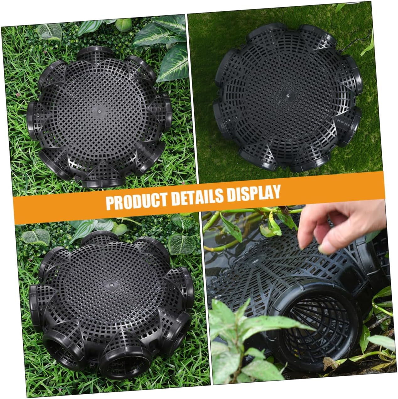 2pcs EEL and Shrimp Trap Fishing Bait Cage Holder Material and Portable for Outdoor Fishing Suitable for EEL Crab Lobster