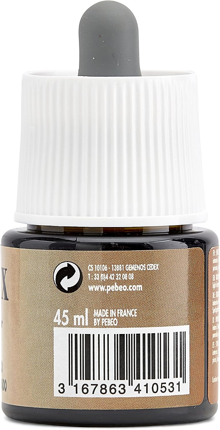 Pebeo Colorex, Watercolor Ink, 45 ml Bottle with Dropper - Fawn