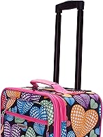 Vista 277 de Rockland, juego de equipaje de dos piezas, Carbón), F102