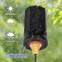Vista 2 de Bingfu 7dBi - Antena celular SMA 0.14 oz LTE compatible con Spypoint Covert Spartan Trail Game Cam Cámara de seguridad para teléfono celular