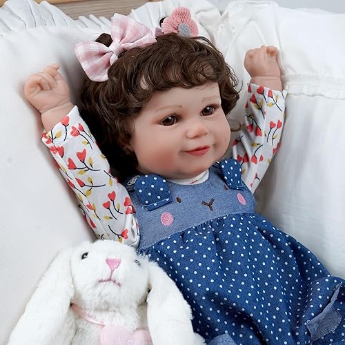 Miniatura 6 de BABESIDE Muñecas realistas de bebé recién nacido, 20 pulgadas, con sensación de bebé real, muñecas de bebé recién nacidas, adorables muñecas