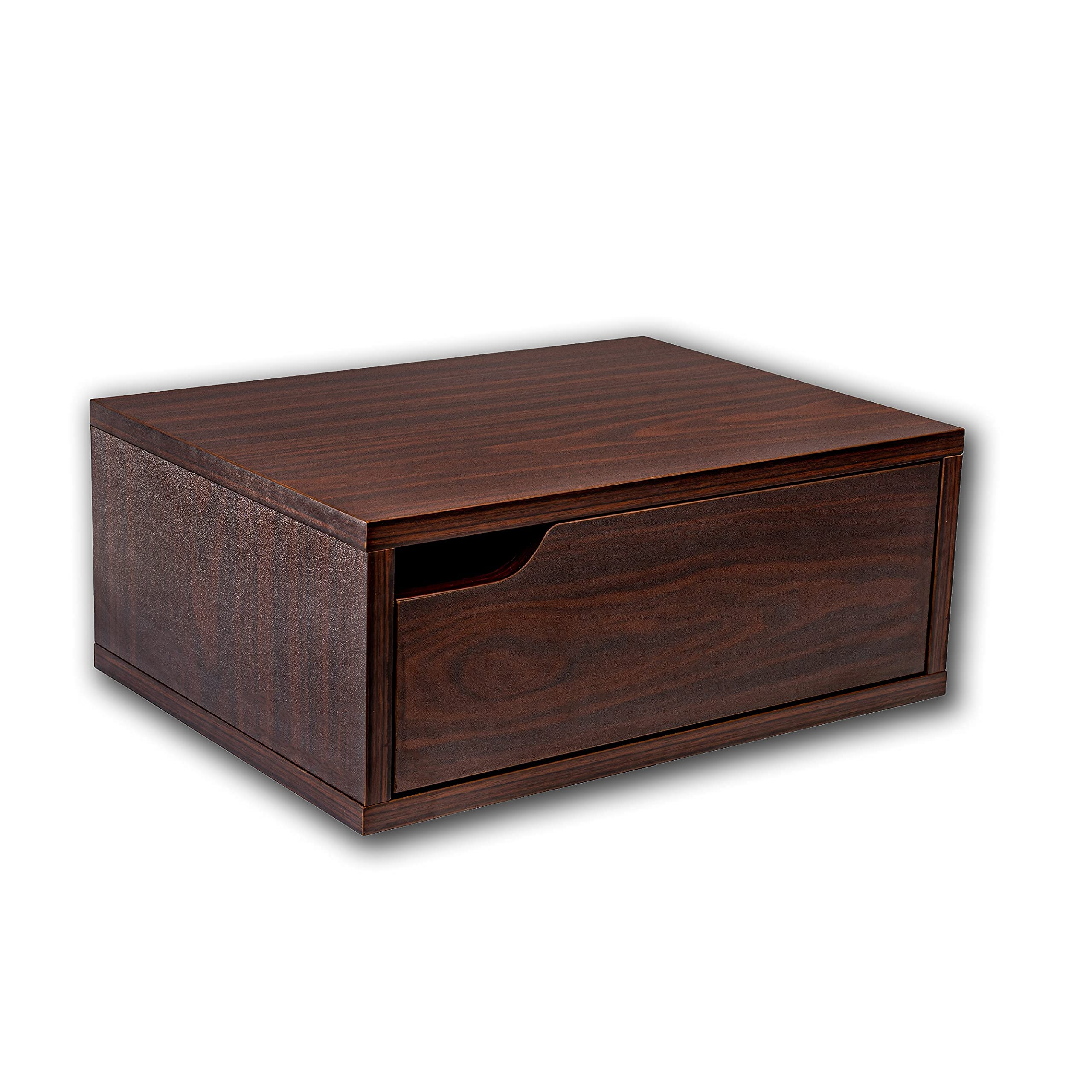 Paisa Home Floating Nightstand, Floating Shelf with Drawer, Wall