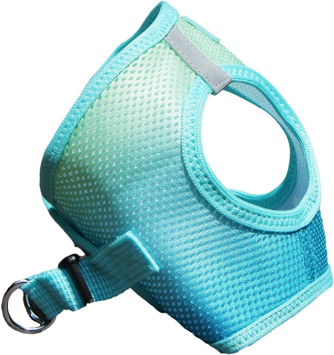 American River Dog Harness Ombre Collection - Aruba Blue, XXXL