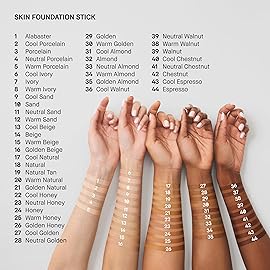 Bobbi Brown Skin Foundation Stick | Portable & Creamy with Medium-to-Full Coverage for Even-Toned Skin, 0.31 Ounce, Neutral Golden N-070