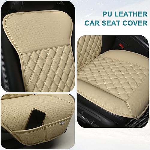 Miniatura 4 de Black Panther Funda para asiento de automóvil, protector de automóvil de lujo, funda universal antideslizante para asiento del conductor con