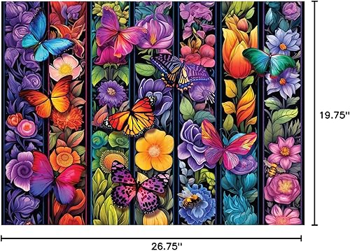 Miniatura 6 de Buffalo Games - Flores y volantes - Rompecabezas de 1000 piezas para adultos rompecabezas desafiante perfecto para noches de juego - Tamaño