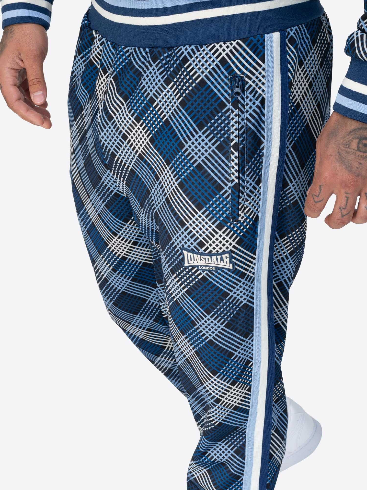 Lonsdale Herren Trainingsanzug schmale Passform CANTERBURRY