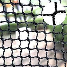 Safety Net Fall Prevention Stairs Mesh Child Balcony Protection Escape Fence Hazard Prevention Injury Prevention Easy Installation High Strength Good Density Durable Long-lasting Smooth Flat | 高密度メッシュ素材の安全ネット。階段やベランダの転落防止対策に適し、子供やペットの安全をサポート。結束バンド付きで簡単設置。