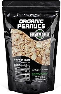 Organic Dry Roasted Peanuts (24 oz./1 Bag)