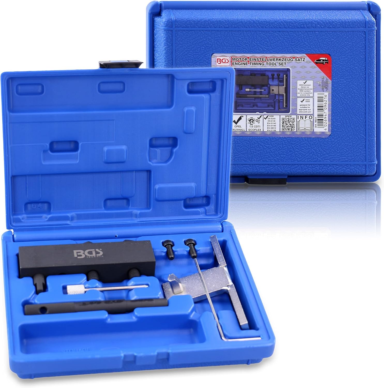BGS 9621 | Engine Timing Tool Set | for Opel/Vauxhall 1.6 CDTi ecoFLEX