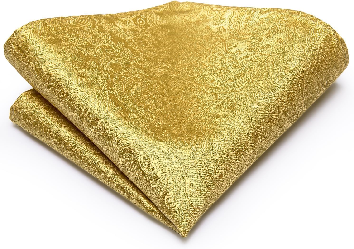 Dubulle Mens Tie and Lapel Pin Paisley Striped Floral Necktie for Men Pocket Square Cufflinks Wedding Party - Image 8