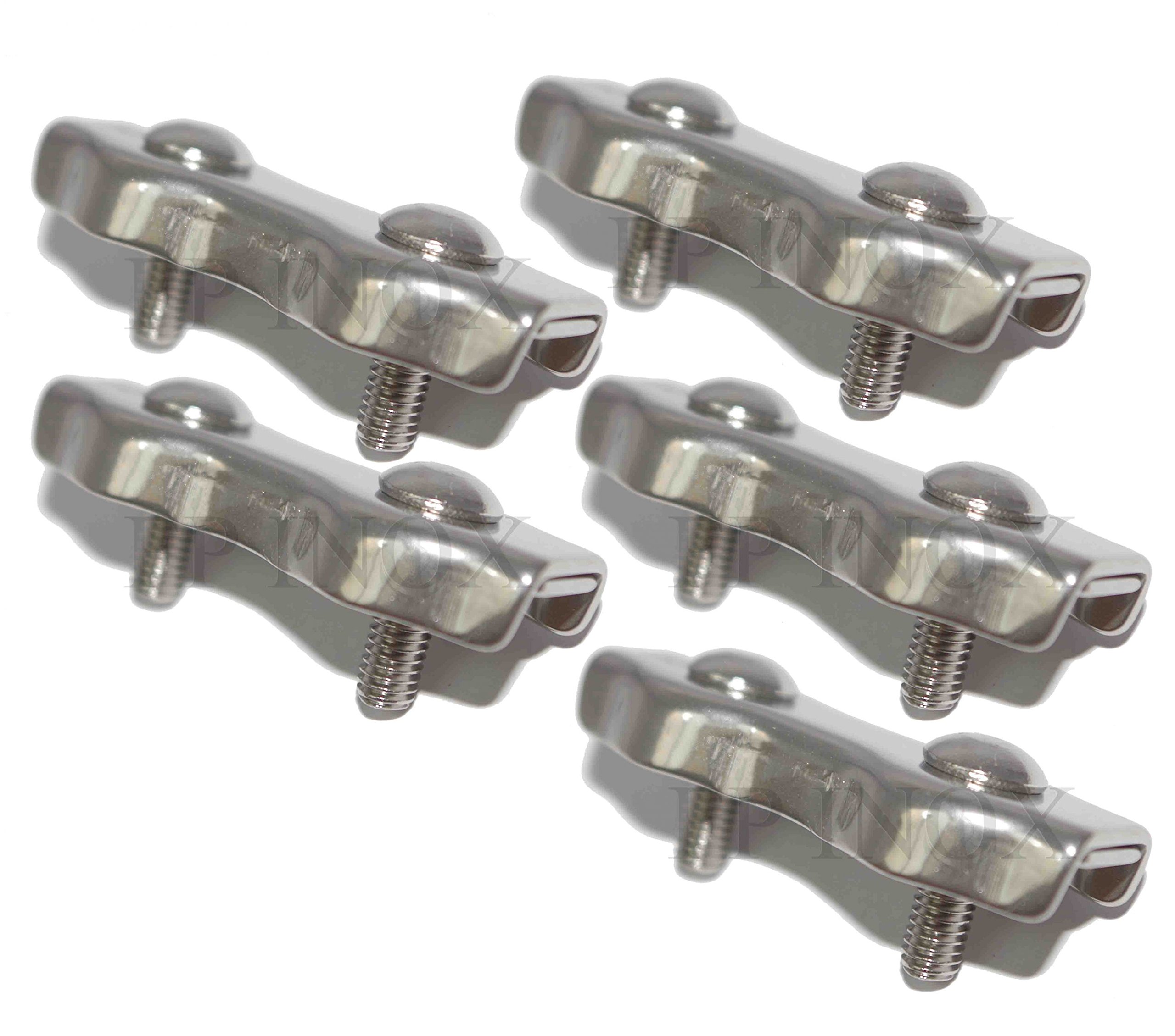 Fil Fourre Lot De 10 Serre-câbles Plats Inox A4 316, Diamètre Fil