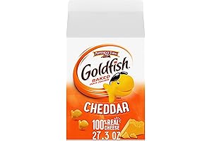Goldfish Cheddar Cheese Crackers: The Perfect Snack for Toddlers