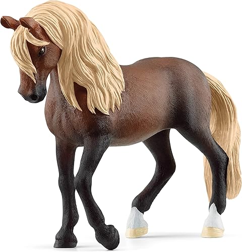 Schleich Caballos 2023, club de caballos, juguetes de caballos para niñas y niños, figura de caballo de semental Peruano, a partir de 5 años
