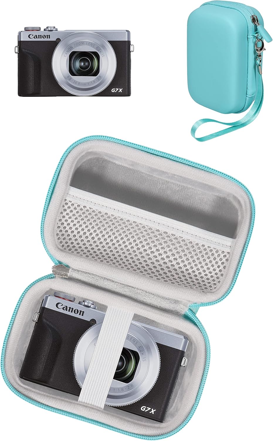 GETGEAR Case for Canon PowerShot G7X Mark III, G7 X Mark II; Sony RX100