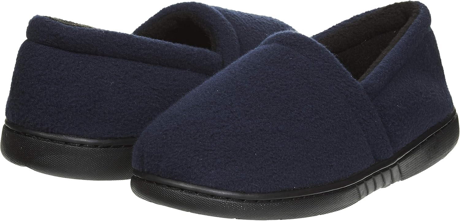 Skysole Fleece Slippers for Boys, Soft Kids Slippers with Closed Back - Image 4