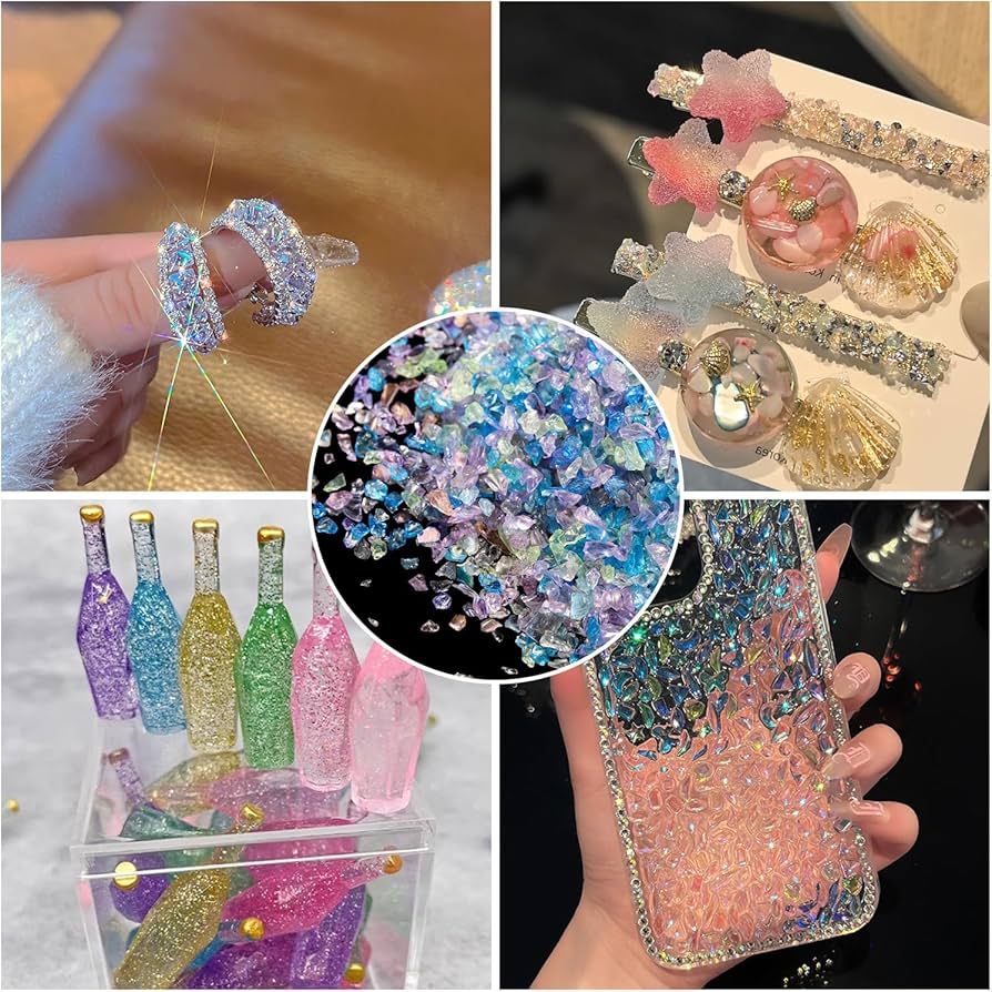 ⑨❣️蘭❣️★Ｎｏ1441 琉球ガラスフリット✨ピンク＆シルバー★15ｇ 810QcJNVZJL._AC_UF894,