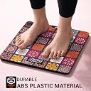 ANT Flora Retro Digital Personal Weighing Scale for Body Weight | 180kg Capacity | 50g Accuracy | High Precision Strain Sensor | 4mm Tempered Glass | LCD Display | Auto On/Off | 40 Months Warranty gallery image