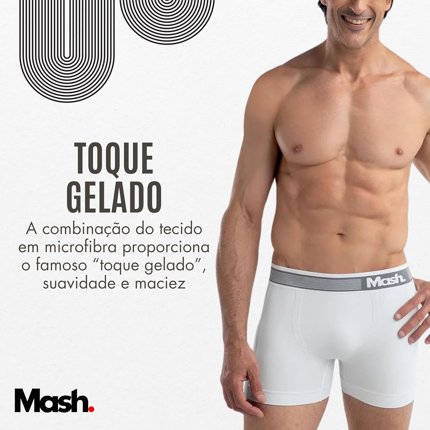 Cueca Boxer Mash Sem Costura Poliamida Toque Gelado Box Masculina em promoção! Veja a oferta e mais achadinhos de Moda íntima 3 Hoje é o melhor dia para comprar Cueca Boxer Mash Sem Costura Poliamida Toque Gelado Box Masculina com aquele preço maroto! Promoção! Aproveite a oferta! 3