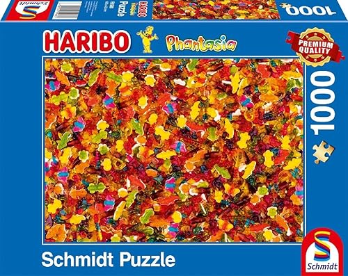 Schmidt Spiele 59980 Haribo, Phantasia, 1000 piezas, rompecabezas colorido [exclusivo de Amazon]