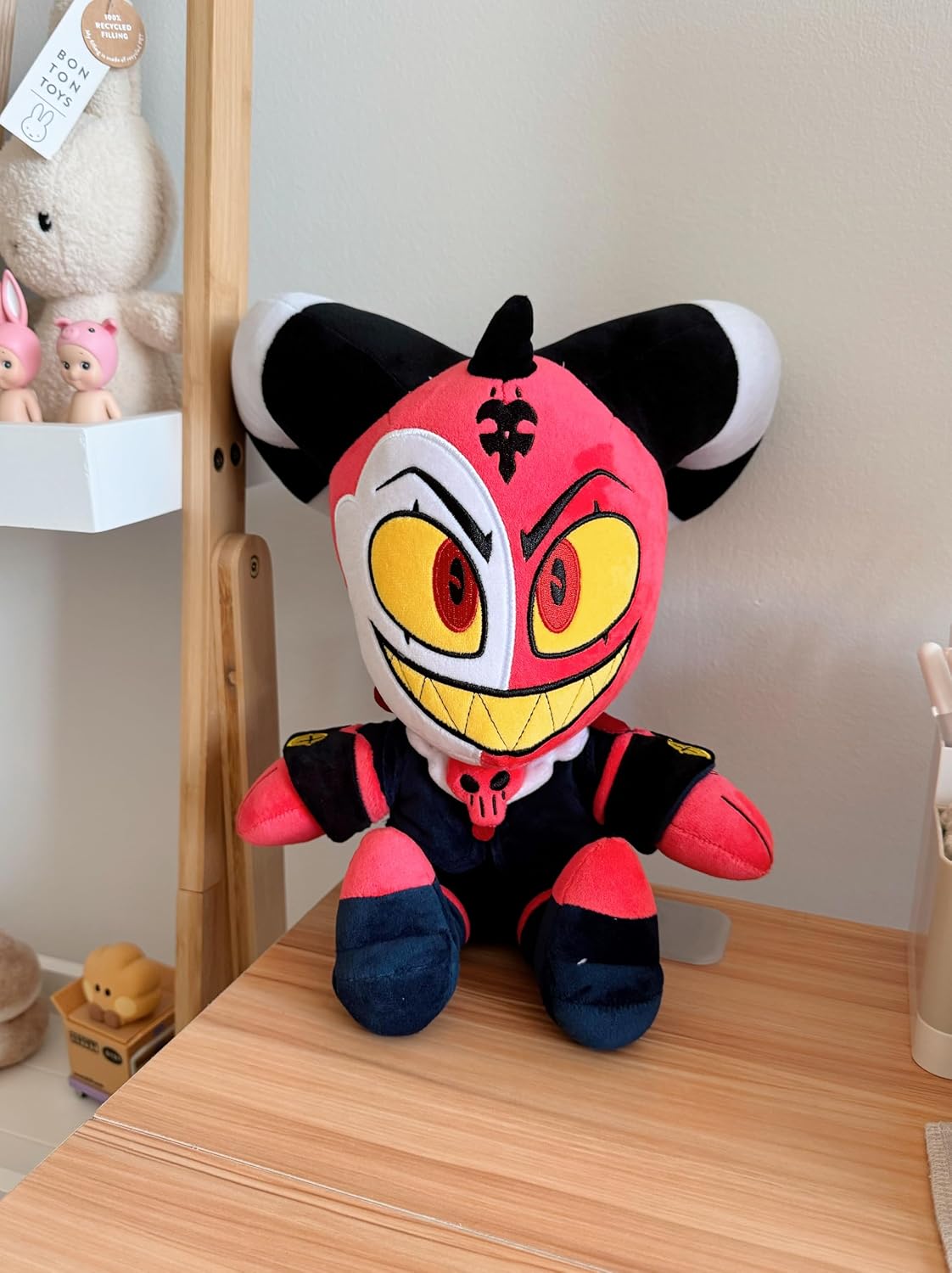 Youtooz Helluva Boss Blitzo Plush – 9-Inch Collectible Stuffed Figure – Soft & Cuddly Plush Doll Official Merch for Fans & Collectors