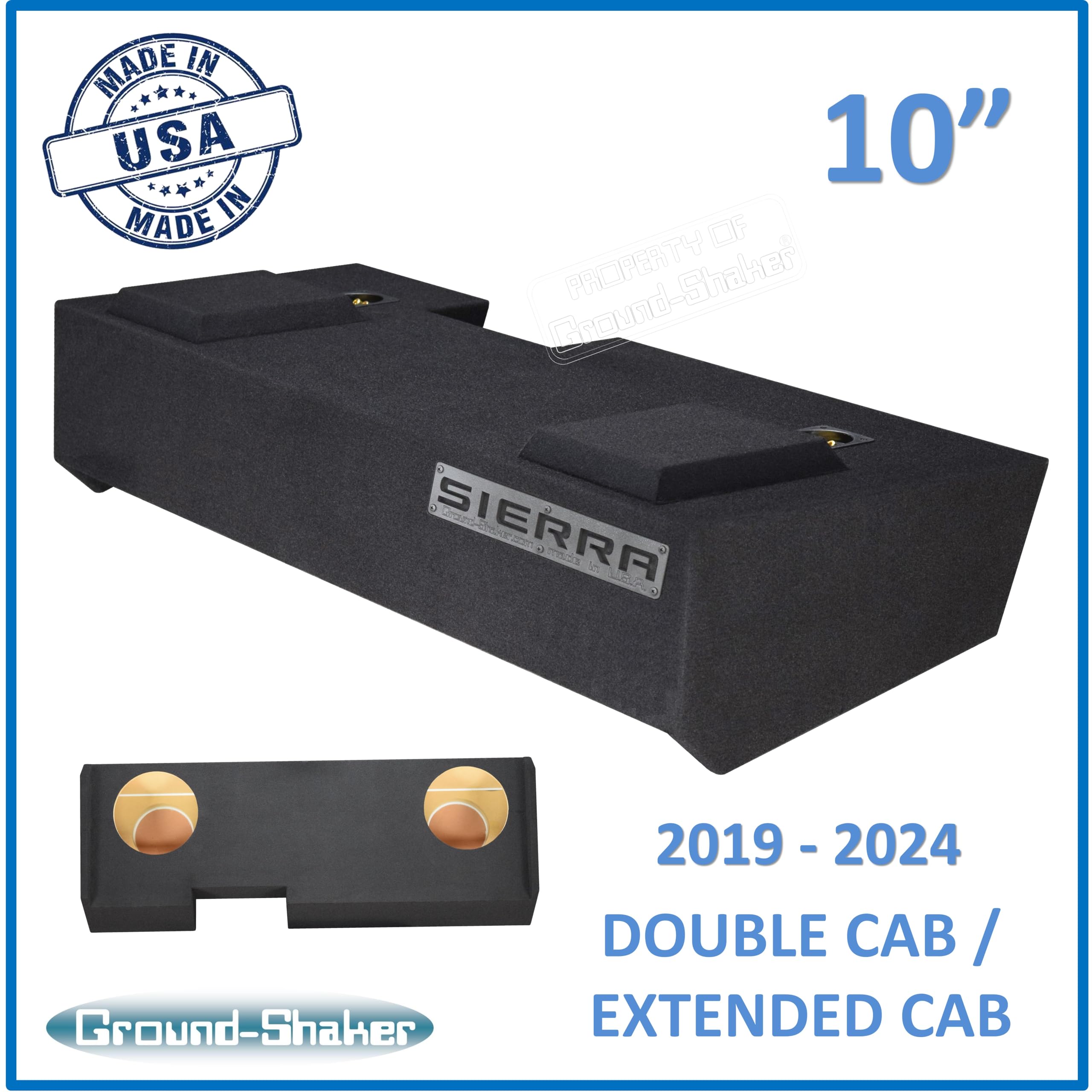 Generic 2019-2024 Sierra Extended Cab Truck Sub Box 10