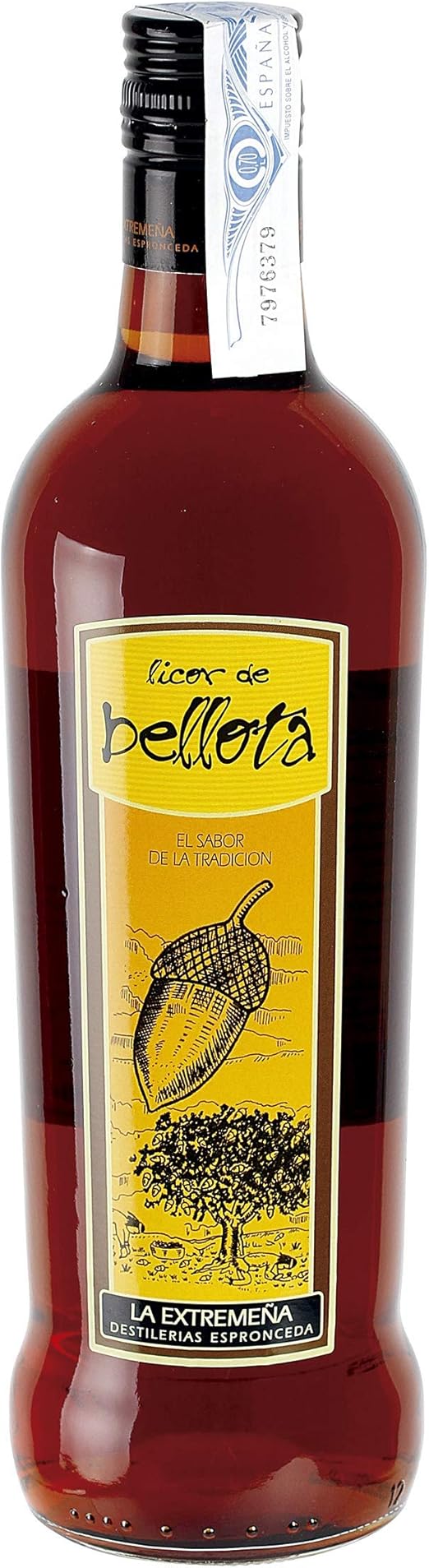 LA EXTREMEÑA licor de bellota botella 70 cl