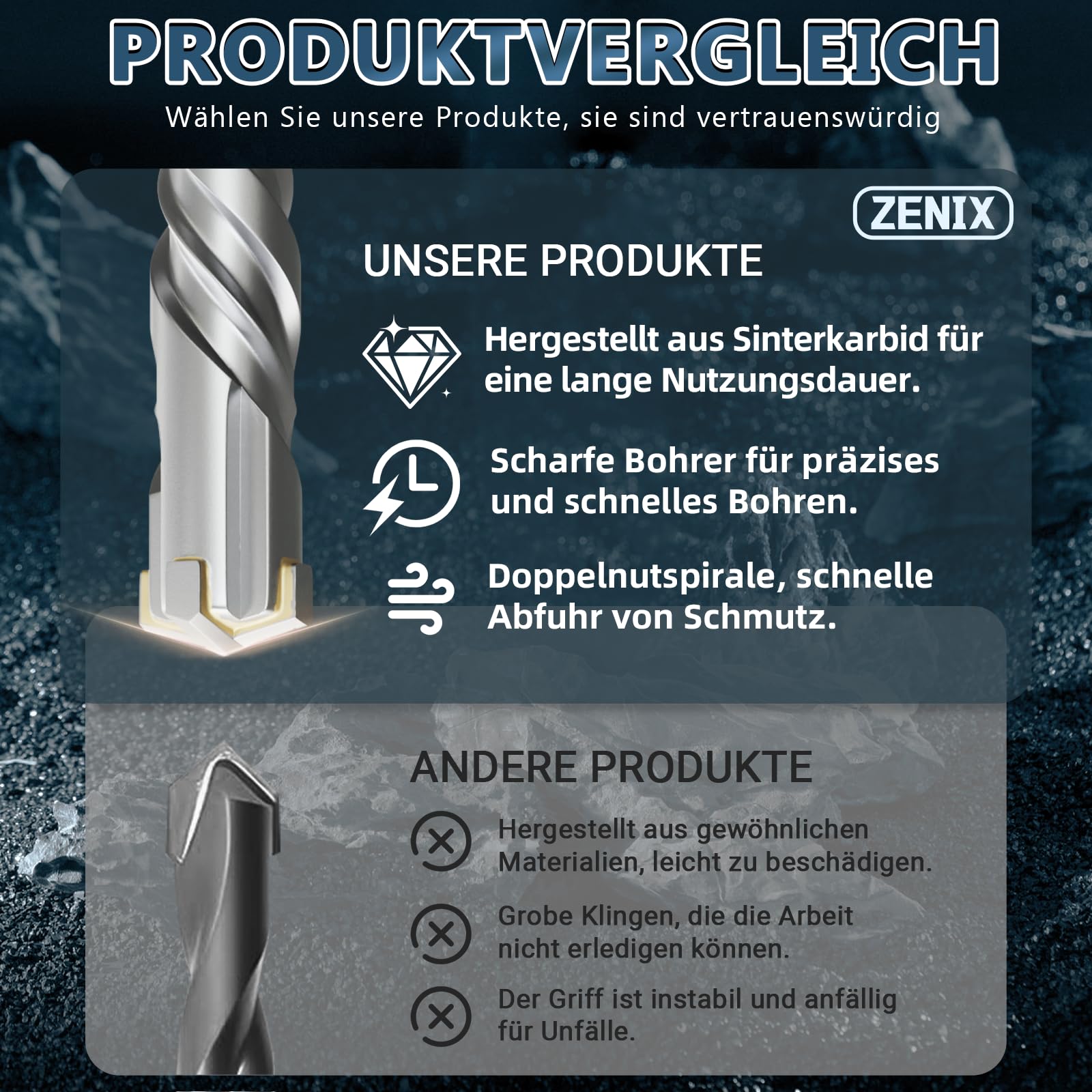 Foret SDS-plus P4P 10,0 X 455 Mm Professionnel Metabo | Leroy Merlin