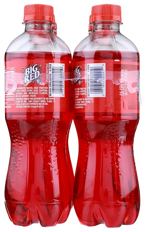 Big Red Red Soda, 16.9 fl oz
